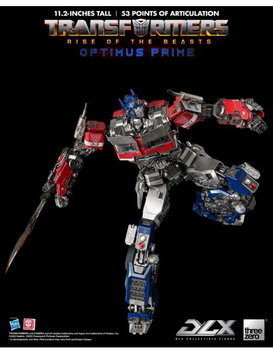 Transformers: Rise of The Beasts Optimus Prime DLX Action Figure