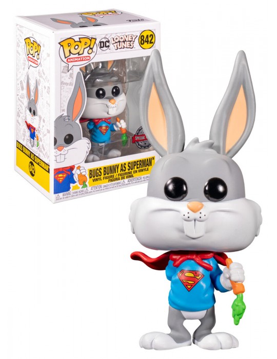 bugs bunny as superman funko pop